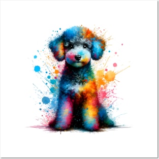 Pumi in a Vivid Paint Splash Wonderland Posters and Art